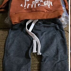 Kids Charcoal Gray Drawstring Jogger Pants - Comfortable Everyday Bottoms